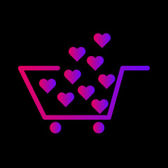 WEDDING ICON ILLUSTRATION VECTOR