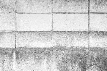 Fototapeta premium Cement block wall and concrete wall background