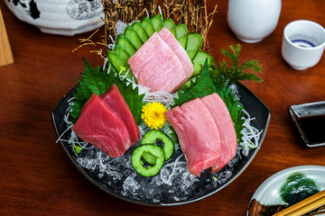 japanese raw tuna sashimi fish fresh