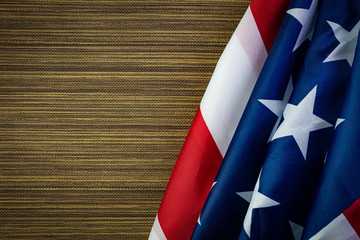  American flag on wood  independence day content.