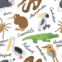 Seamless Background Vector Pattern