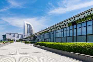 Fototapeta premium (神奈川県ｰ都市風景)横浜国際会議場周辺の風景３