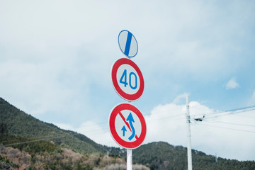 traffic sign and symbol