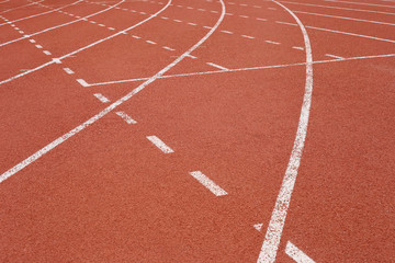 Fototapeta premium Ground Running, track running