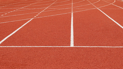Fototapeta premium Ground Running, track running