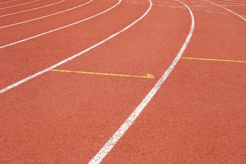 Fototapeta premium Ground Running, track running