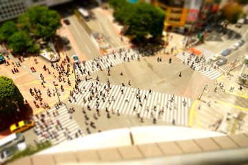 スクランブル交差点