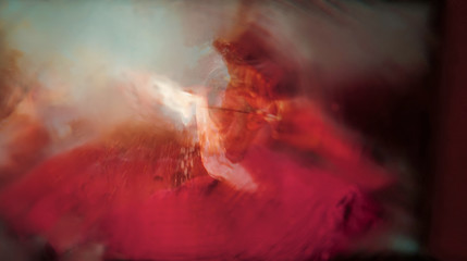 Abstract-Concrete Fire eating