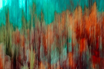 Autumn background texture, teal and red