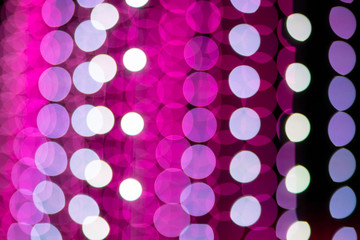 Beautiful and colorful light bokeh background