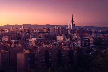 Foto op Plexiglas skyline Madrid four towers © herme