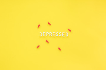 Flat lay medical composition