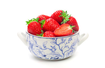 Strawberry isolated on white background. Clipping Path