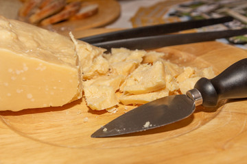 parmigiano reggiano Italian aged cheese