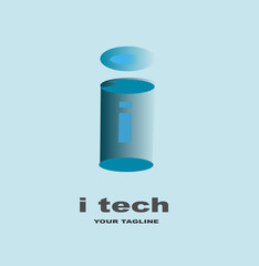  I tech vector logo