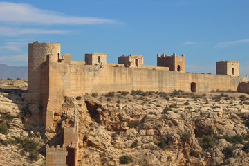 Alcazaba de Almería, Andalucía, España