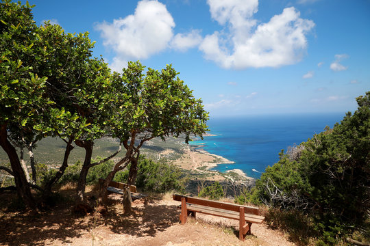 Akamas National Park in Cyprus. 