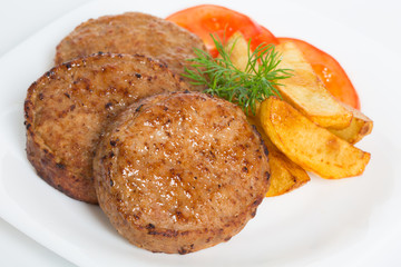 Turkish Food Kofte or Kofta. Spicy meatballs Kebab or Kebap
