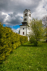 Fototapeta premium Church in Frydman, Malopolskie, Poland