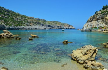 Anthony Quinn Bay in Rhodes