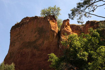 Ocre de Roussillon en Provence, Vaucluse