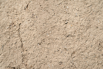 Clay wall background.