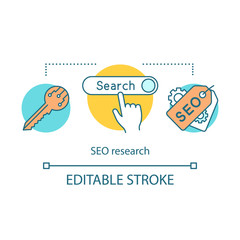 SEO search concept icon