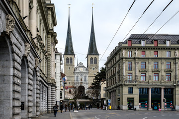Fototapeta premium Lucerna, cattedrale