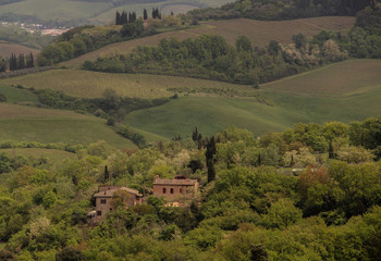 village in tuscany