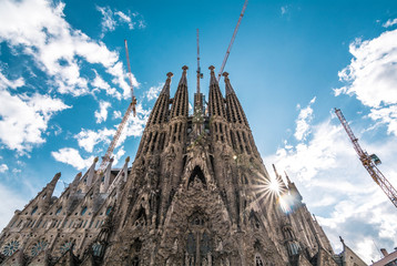 Sagrada Familia, Barcelon, Spain