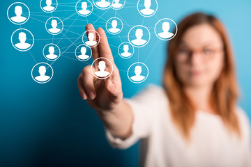 business network group in a network