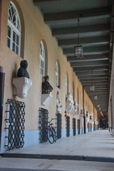 Beautiful architecture of Szeged city in Hungary