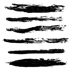Ink vector brush strokes background. Vector illustration. Grunge texture.