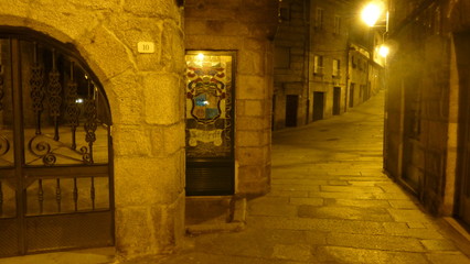 Fototapeta premium Galicia. Ribadavia, medieval village of Ourense. Spain