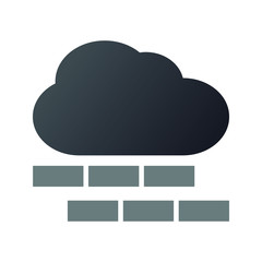 Fog cloud Icon