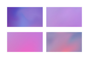 Fototapeta na wymiar Abstract blue and purple blurred gradient mesh background