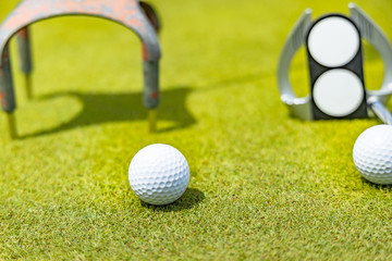 新緑のゴルフ場