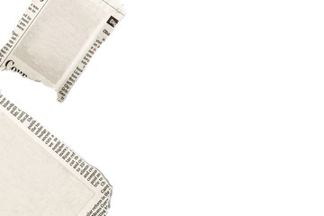 Newspaper backdrop texture, business background