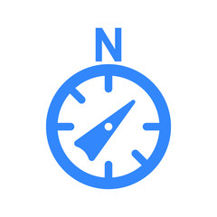 Wind compass icon 