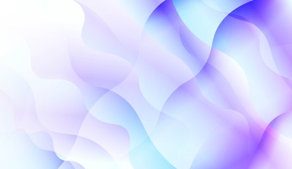 Template Abstract Background With Curves Lines, Wave Shape. Modern Screen Gradient Design. For Greeting Card, Flyer, Poster, Brochure, Banner Calendar. Vector Illustration.