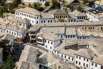 Fototapeta na wymiar Gjirokaster, UNESCO World Heritage Site, Albania, Europe
