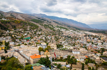 Naklejka premium Gjirokaster, UNESCO World Heritage Site, Albania, Europe