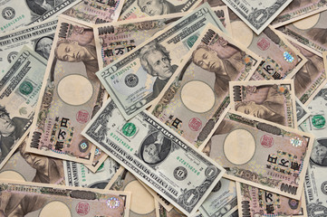 【ビジネスイメージ】株_投資_資産運用_お札