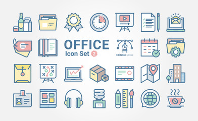 Office icon set 2