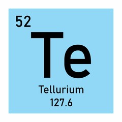 Tellurium chemical symbol