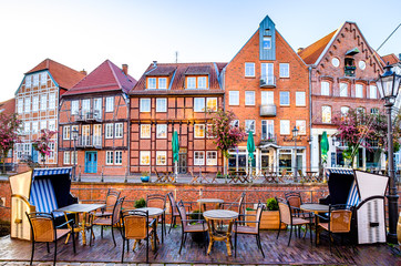 old town of stade in north germany