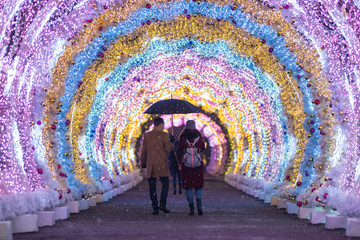 tunnel of light