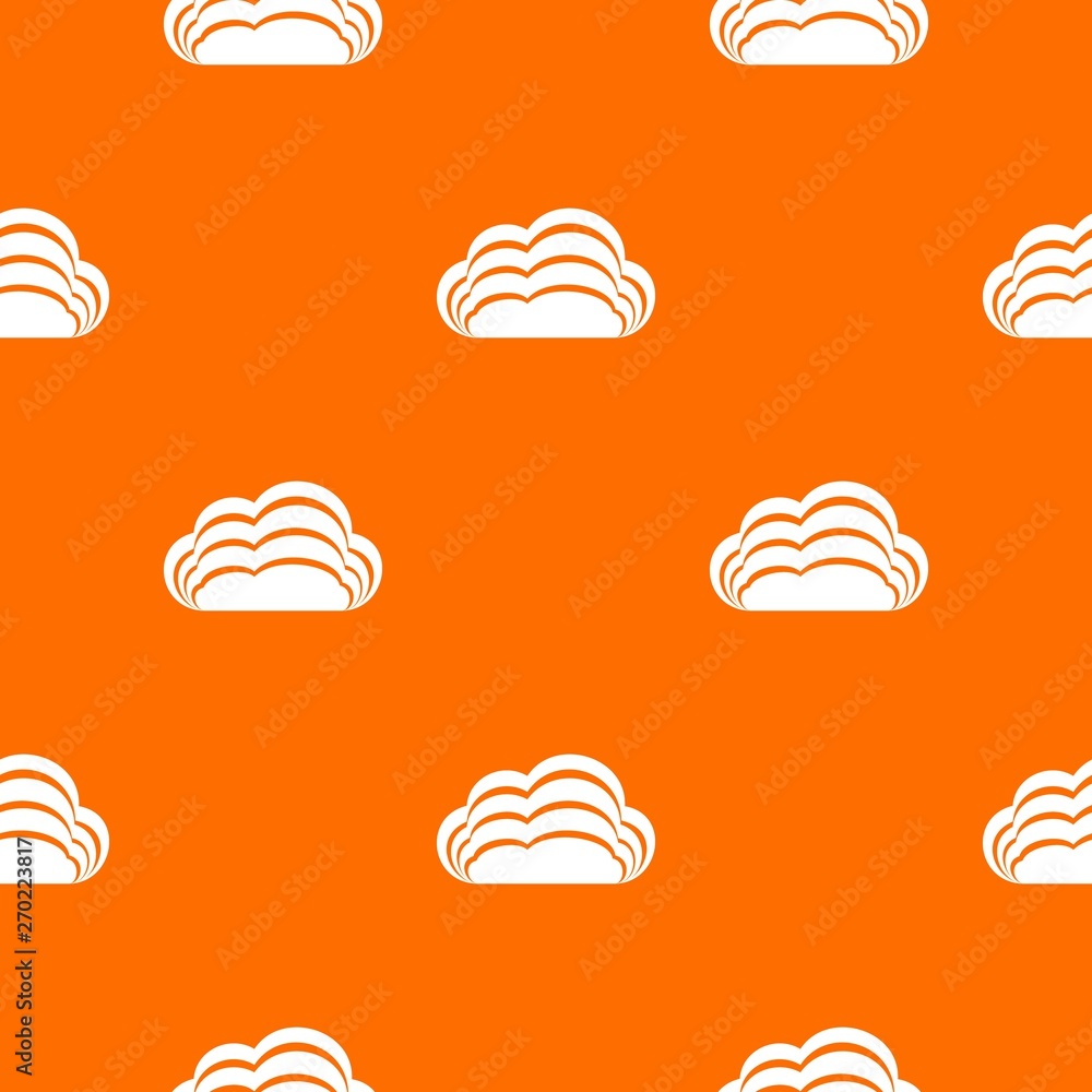 Poster nature cloud pattern vector orange for any web design best