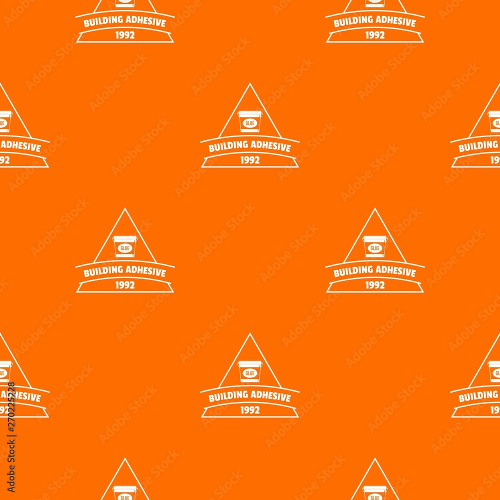 Poster building adhesive pattern vector orange for any web design best