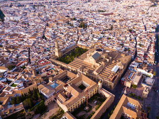Obraz premium Aerial view of Cordoba